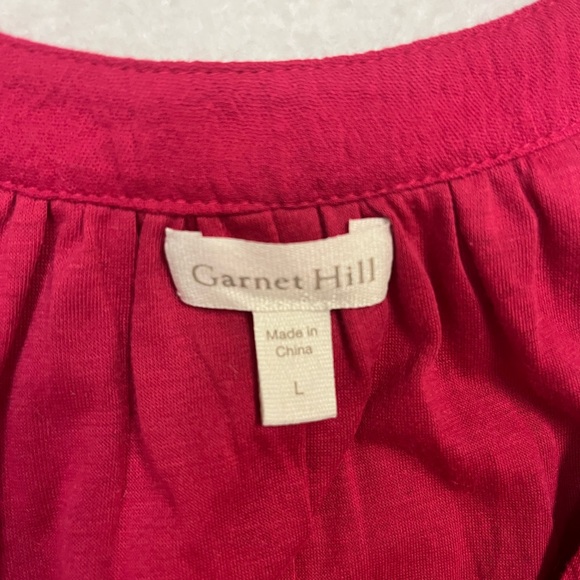 Garnet Hill Sleeveless Tank Shift Dress - Large - Picture 3 of 6